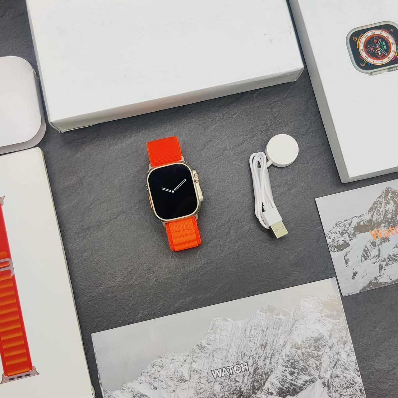 Series 8 Ultra Smartwatch – 49mm HD Display with Bluetooth Calling