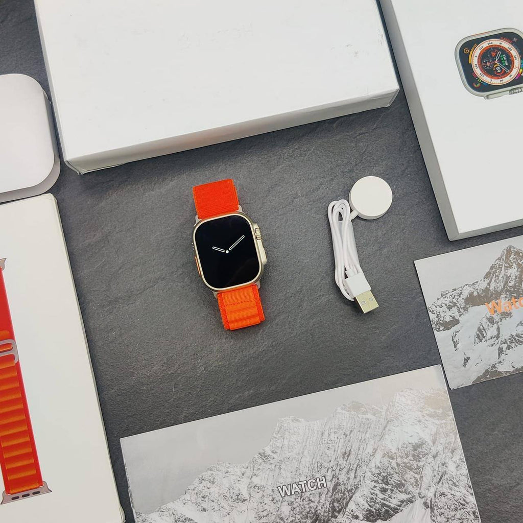 Series 8 Ultra Smartwatch – 49mm HD Display with Bluetooth Calling