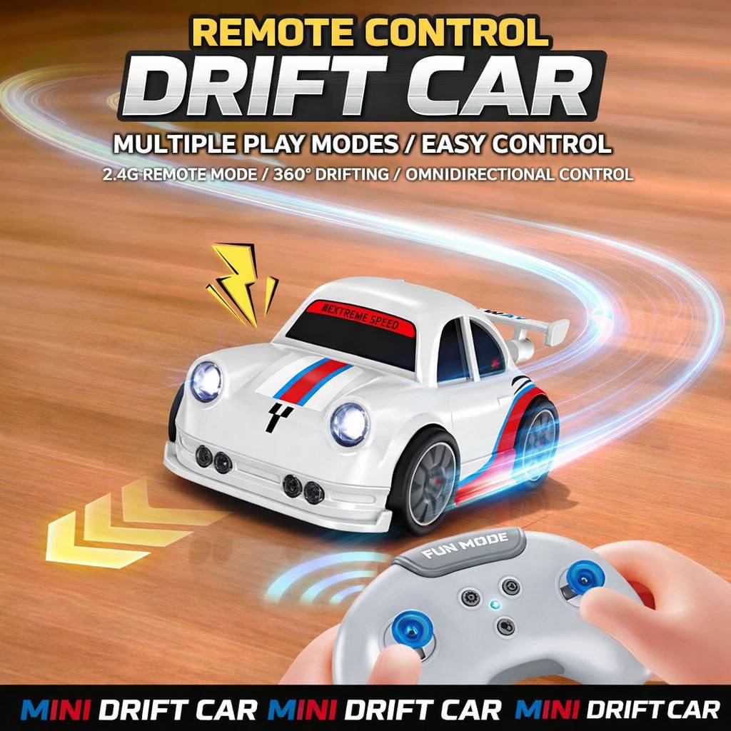 Mini RC Drift Car – 360° Stunt Remote Control Racing Car